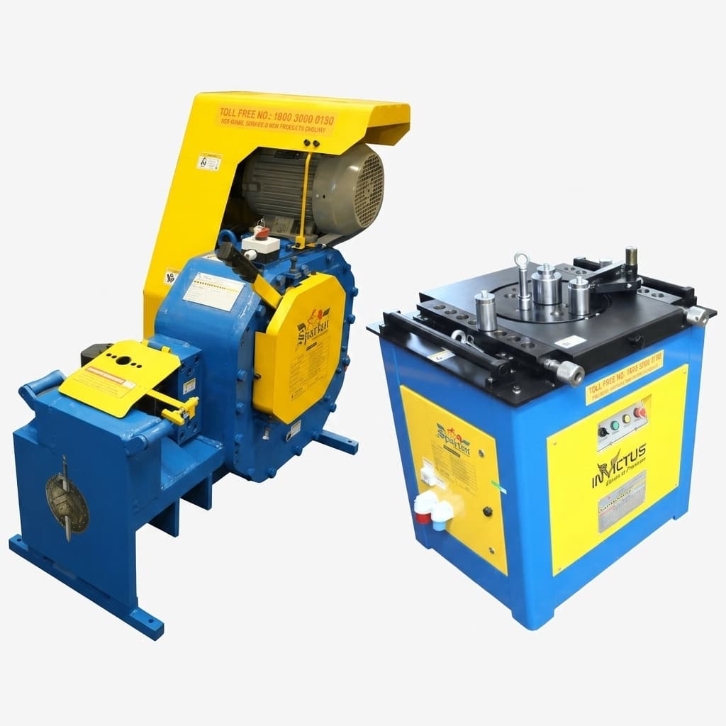 Bar Cutting & Rod Bending Machine